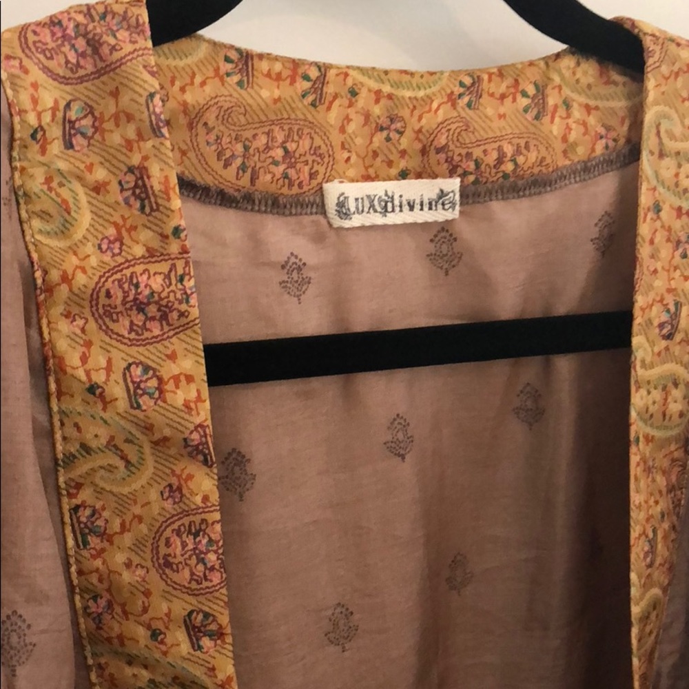 Lux Divine Silk Kimono